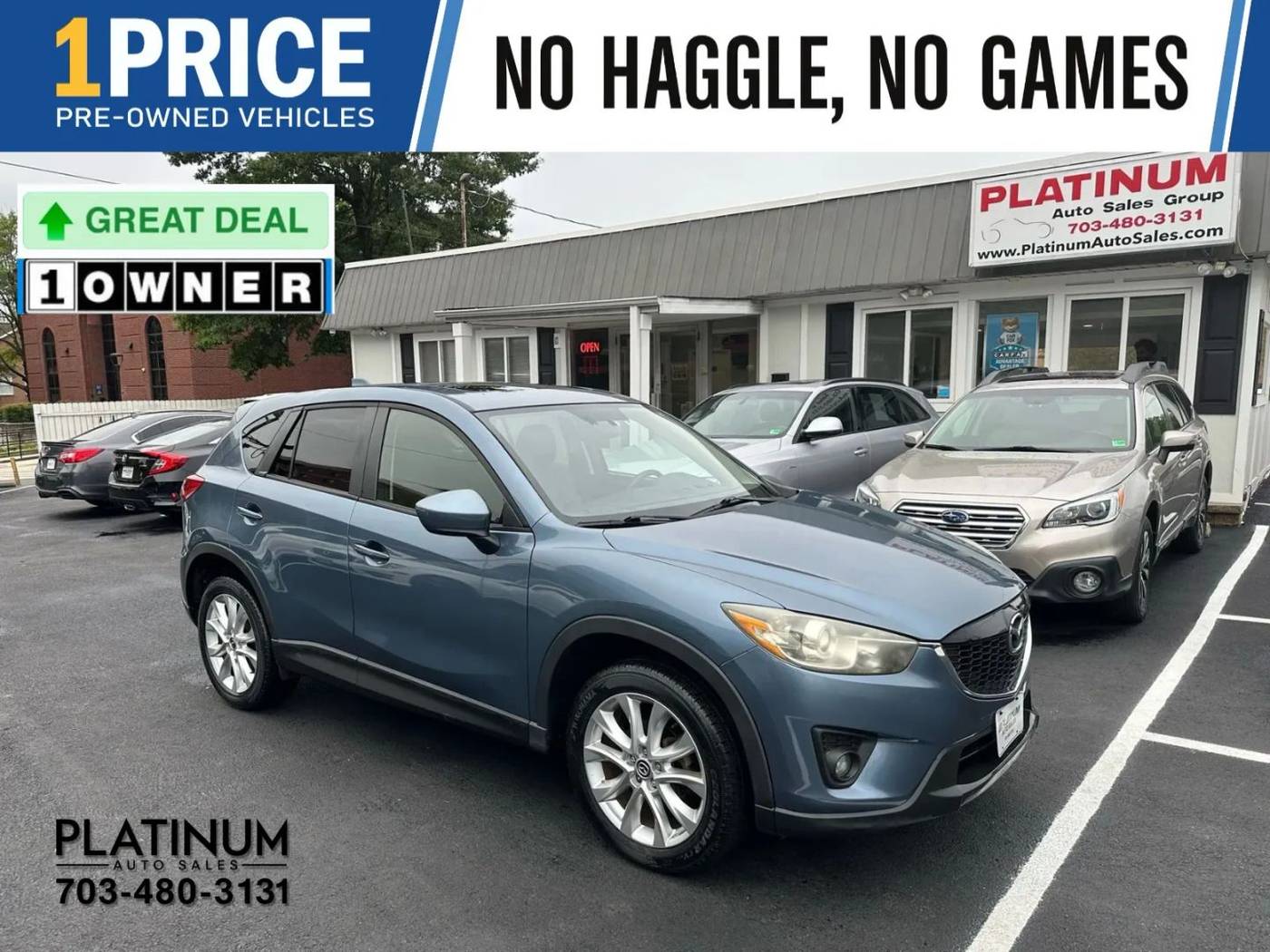 2014 Mazda CX-5 Grand Touring — SUV — 114,305 mi — Arlington, VA