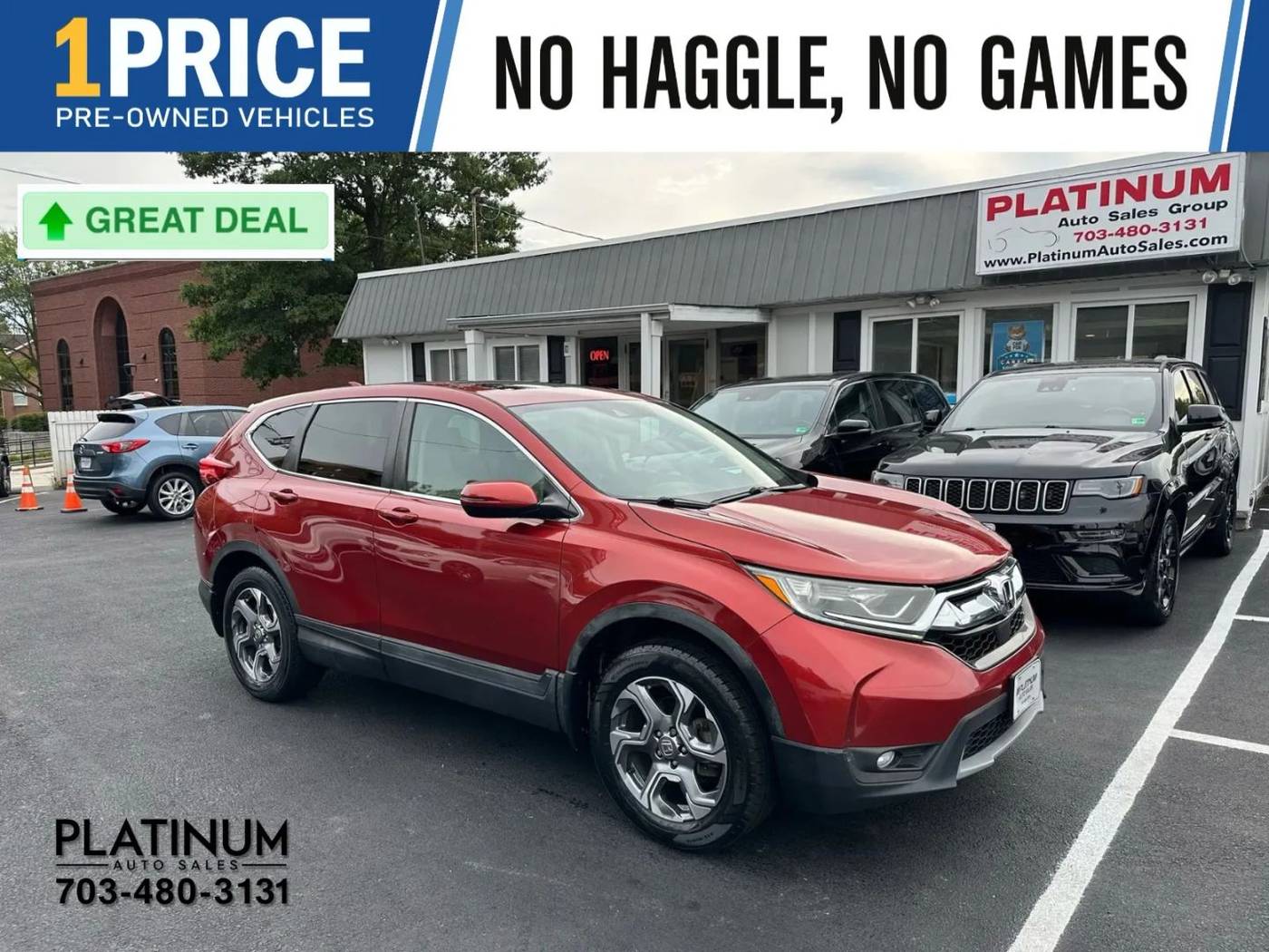 2018 Honda CR-V EX — SUV — 134,882 mi — Arlington, VA