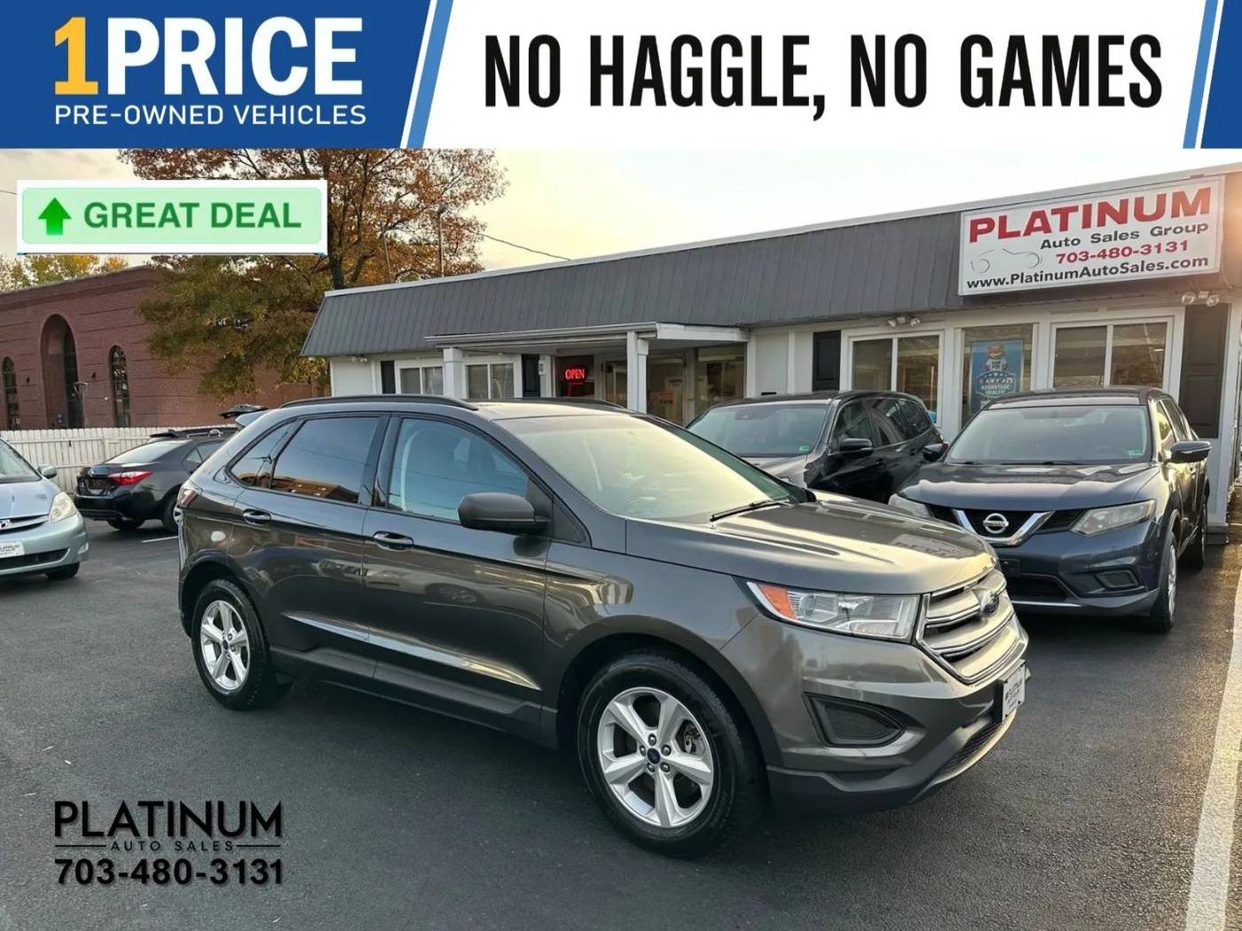 2018 Ford Edge SE — SUV — 62,267 mi — Arlington, VA