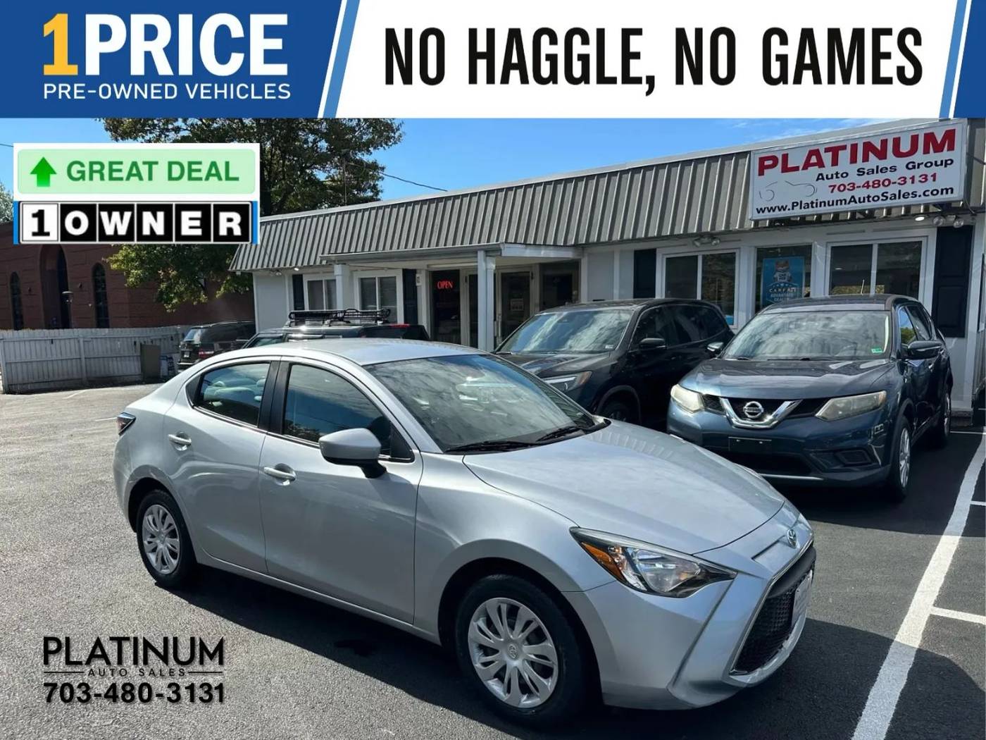 2019 Toyota Yaris L — Sedan — 69,468 mi — Arlington, VA