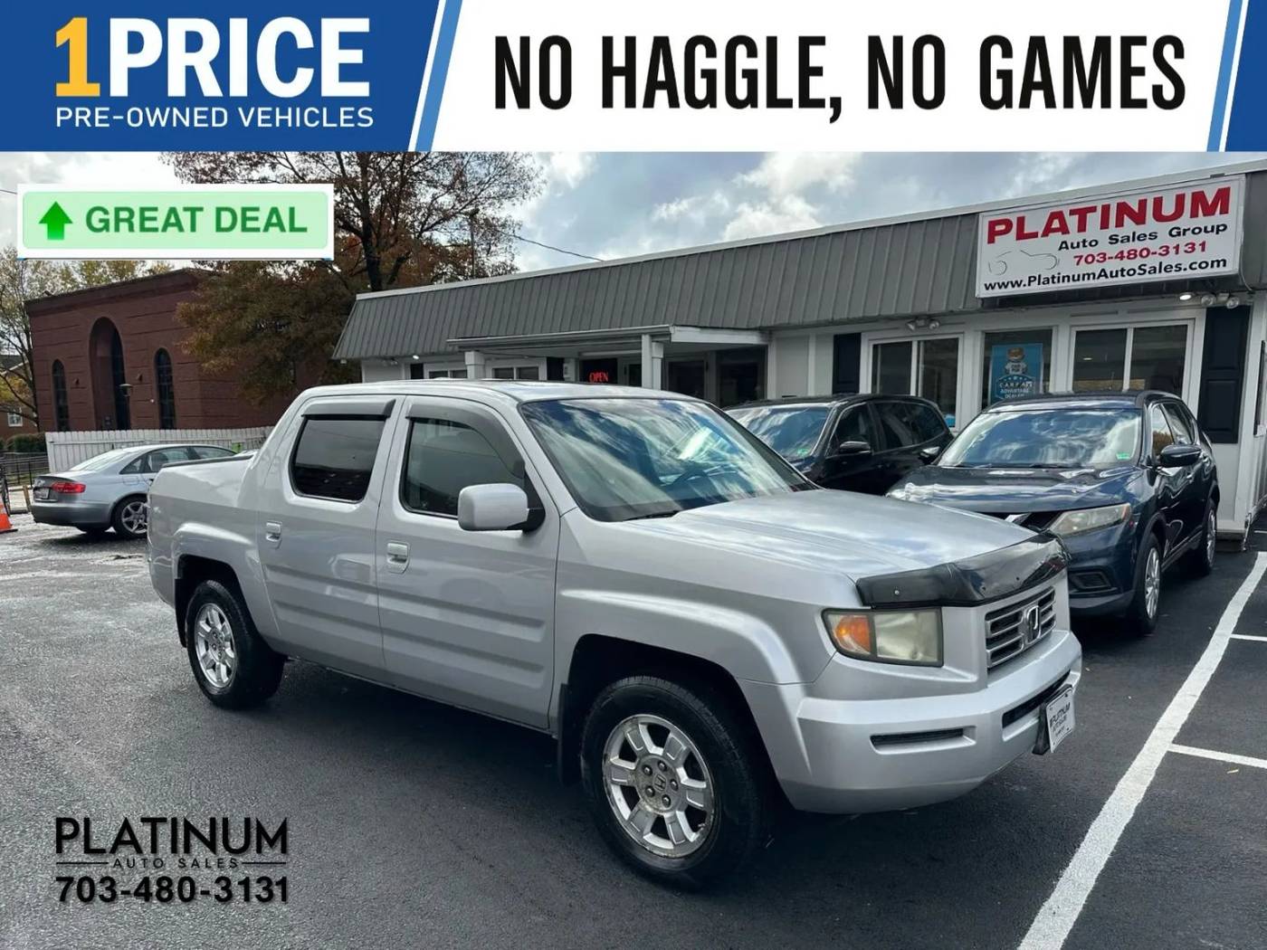 2007 Honda Ridgeline RTL — Pickup Truck — 178,896 mi — Arlington, VA