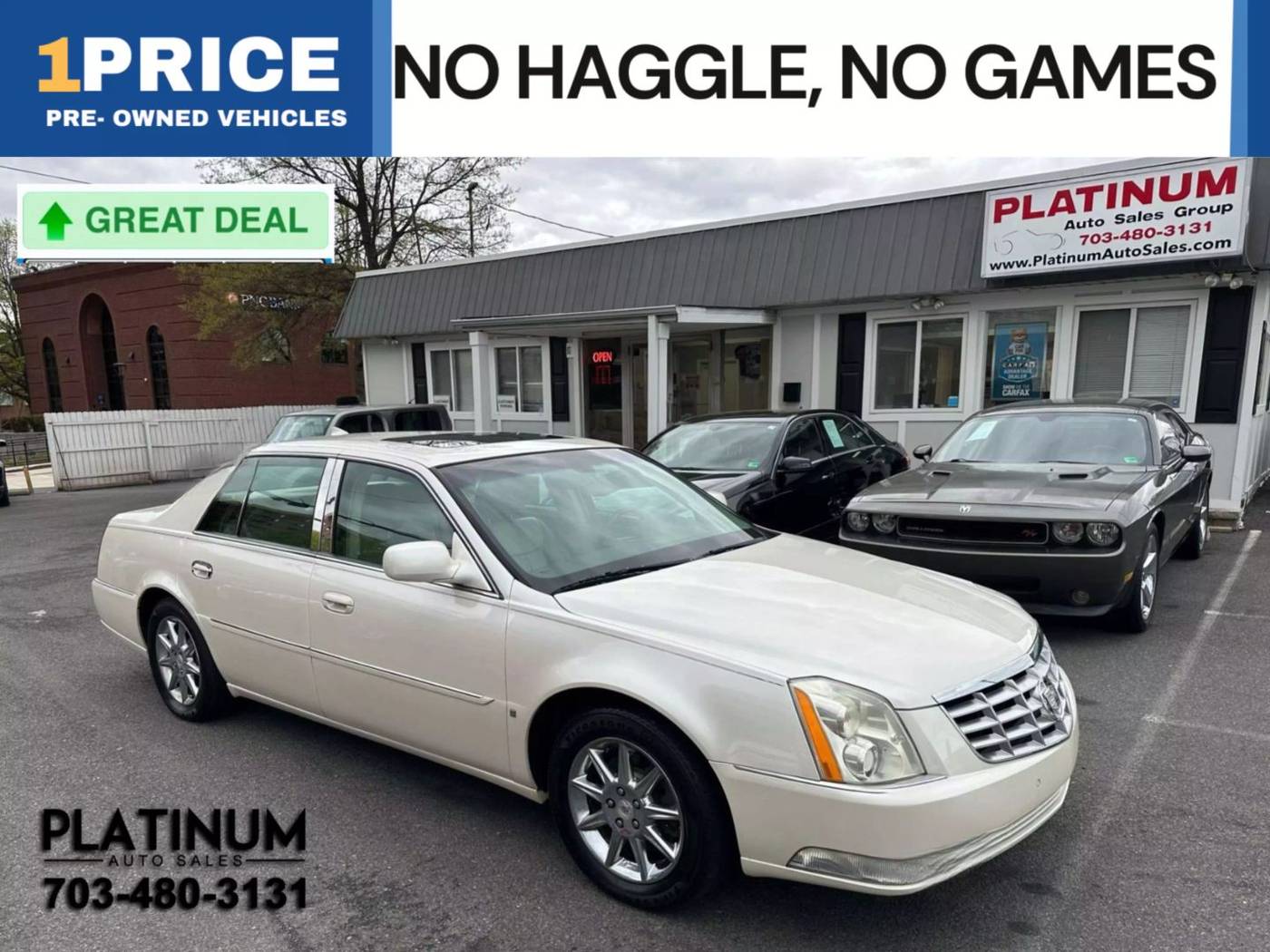 2010 Cadillac DTS 1SC — Sedan — 112,453 mi — Arlington, VA