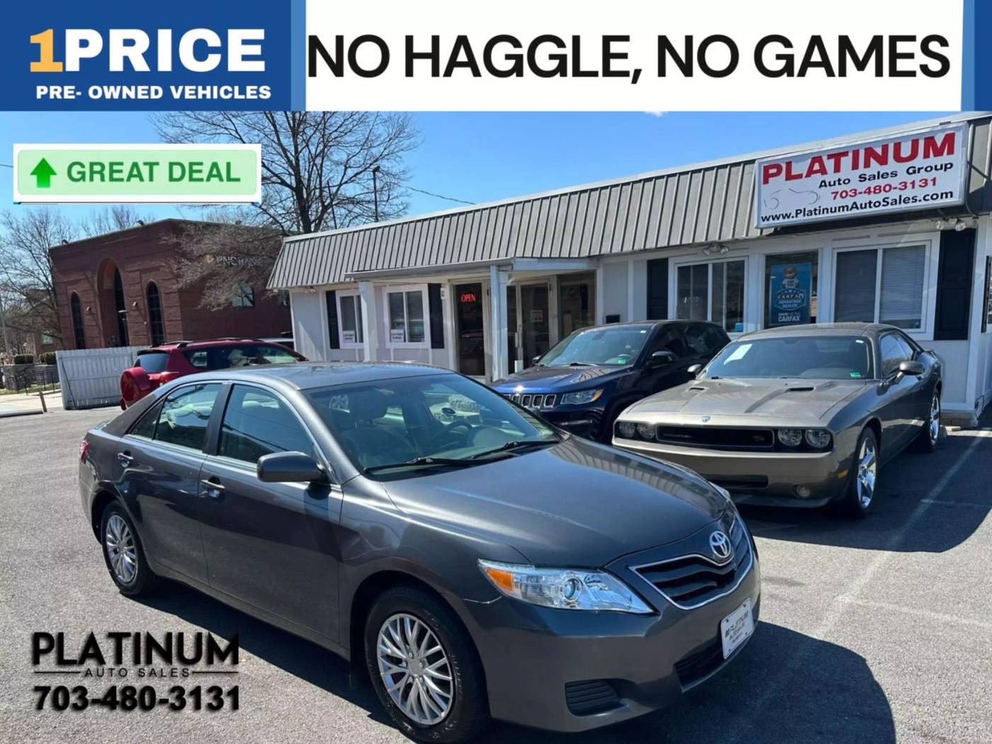 2010 Toyota Camry LE — Sedan — 176,041 mi — Arlington, VA