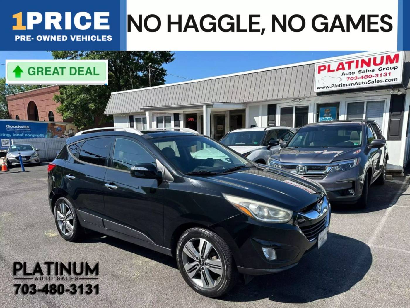 2014 Hyundai Tucson Limited — SUV — 129,430 mi — Arlington, VA