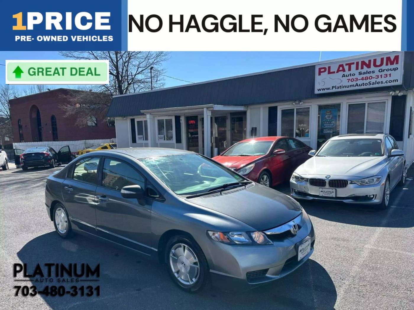 2009 Honda Civic Hybrid — Sedan — 145,284 mi — Arlington, VA