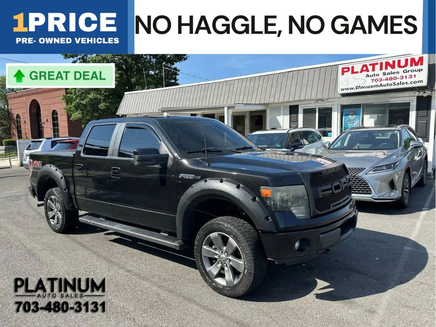 2013 Ford F-150 FX4 — Pickup Truck — 163,198 mi — Arlington, VA