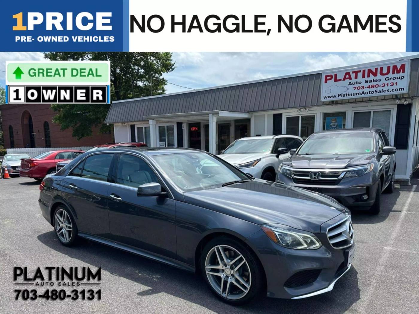 2016 Mercedes-Benz E-Class E 400 — Sedan — 168,265 mi — Arlington, VA