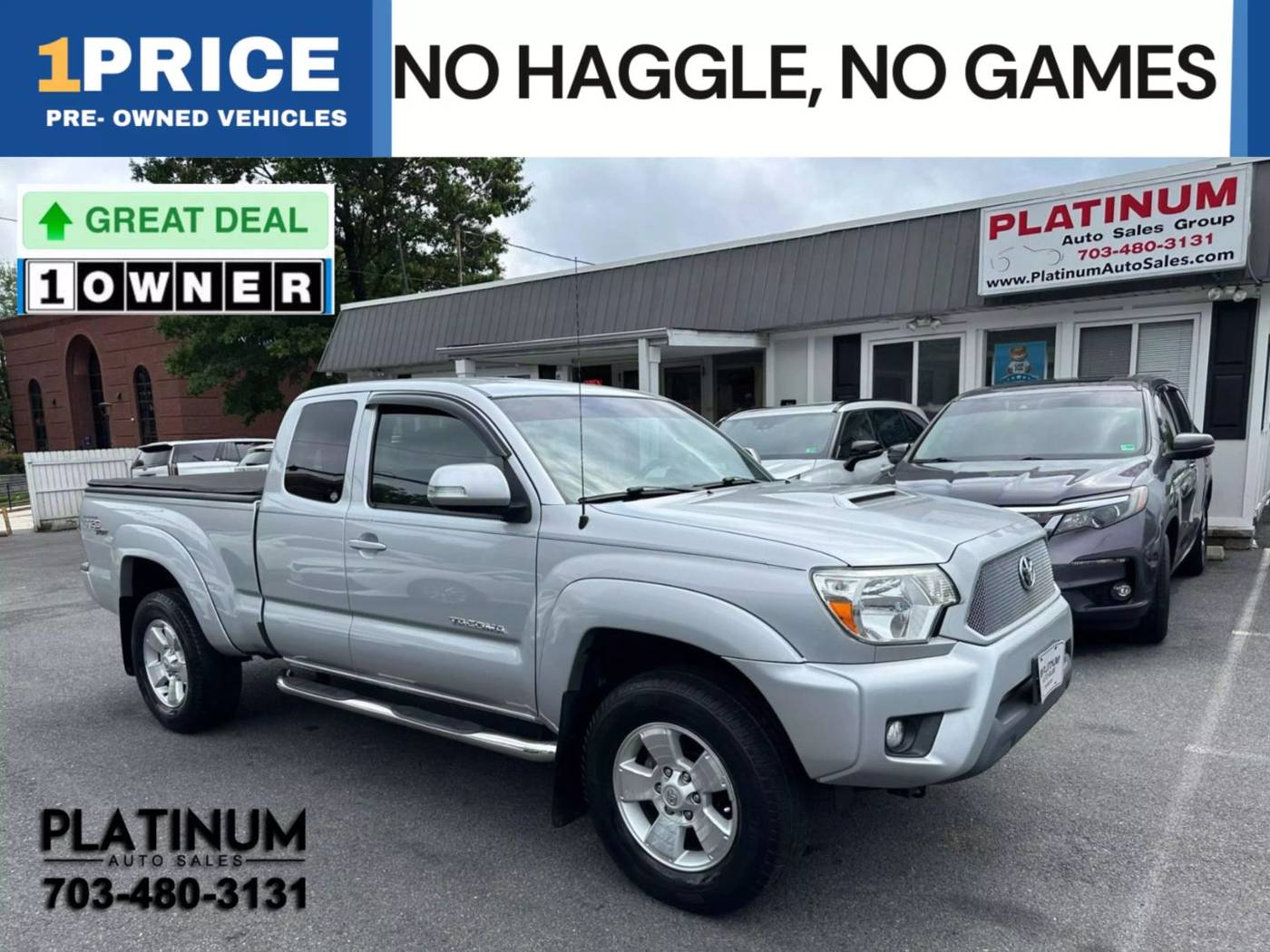 2013 Toyota Tacoma Base — Pickup Truck — 83,673 mi — Arlington, VA