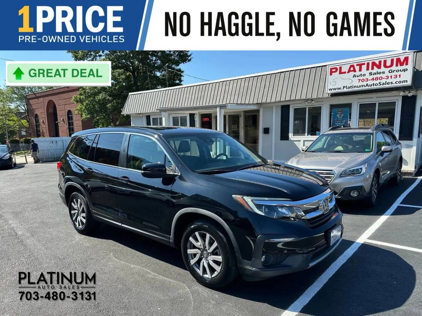 2019 Honda Pilot EX-L — SUV — 131,119 mi — Arlington, VA