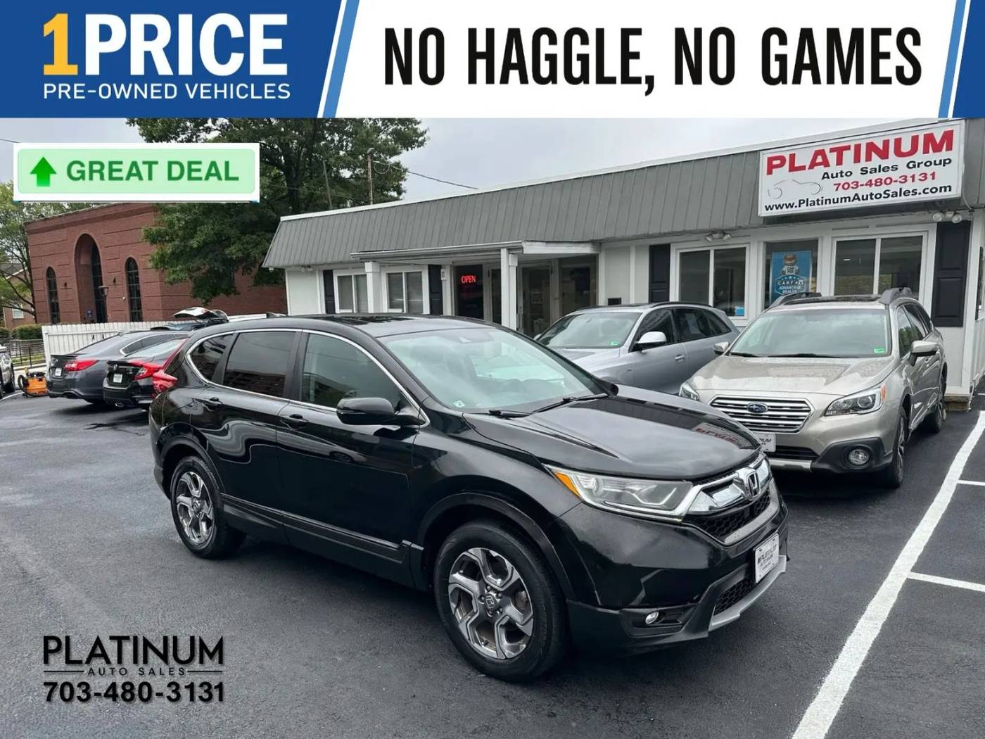 2018 Honda CR-V EX — SUV — 107,413 mi — Arlington, VA
