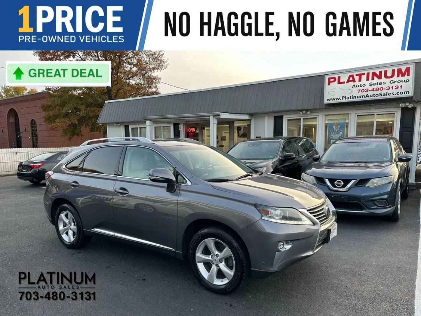 2015 Lexus RX RX 350 — SUV — 93,861 mi — Arlington, VA