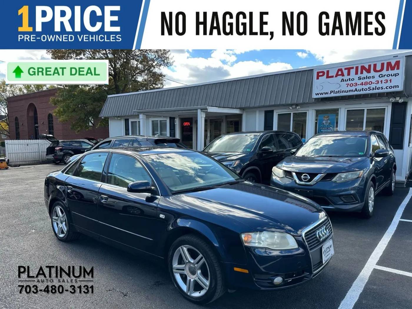 2007 Audi A4 2.0T — Sedan — 127,772 mi — Arlington, VA