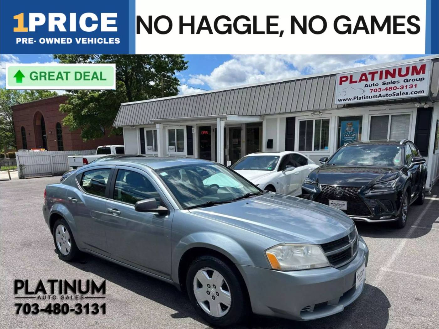 2010 Dodge Avenger SXT — Sedan — 183,055 mi — Arlington, VA