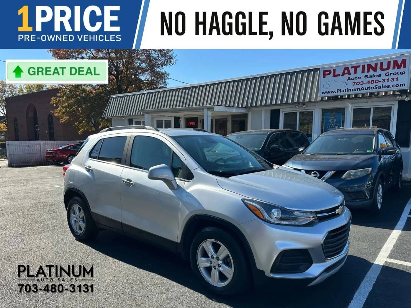 2019 Chevrolet Trax LT — SUV — 104,587 mi — Arlington, VA