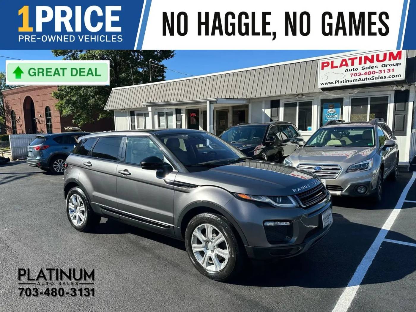 2016 Land Rover Range Rover Evoque SE — SUV — 116,956 mi — Arlington, VA