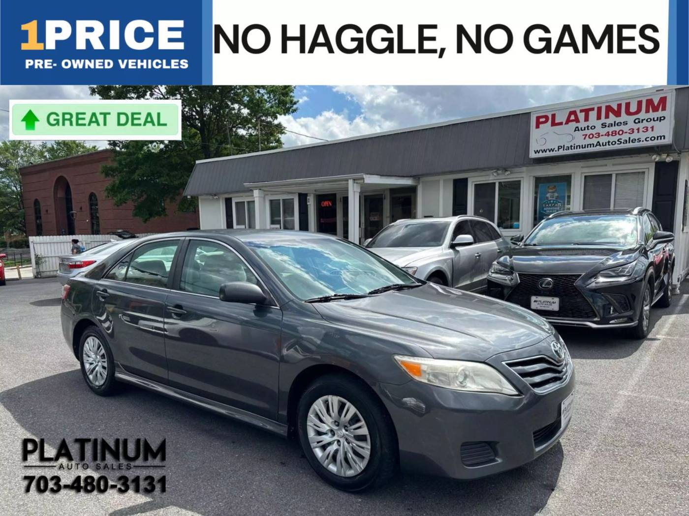 2011 Toyota Camry LE — Sedan — 183,984 mi — Arlington, VA