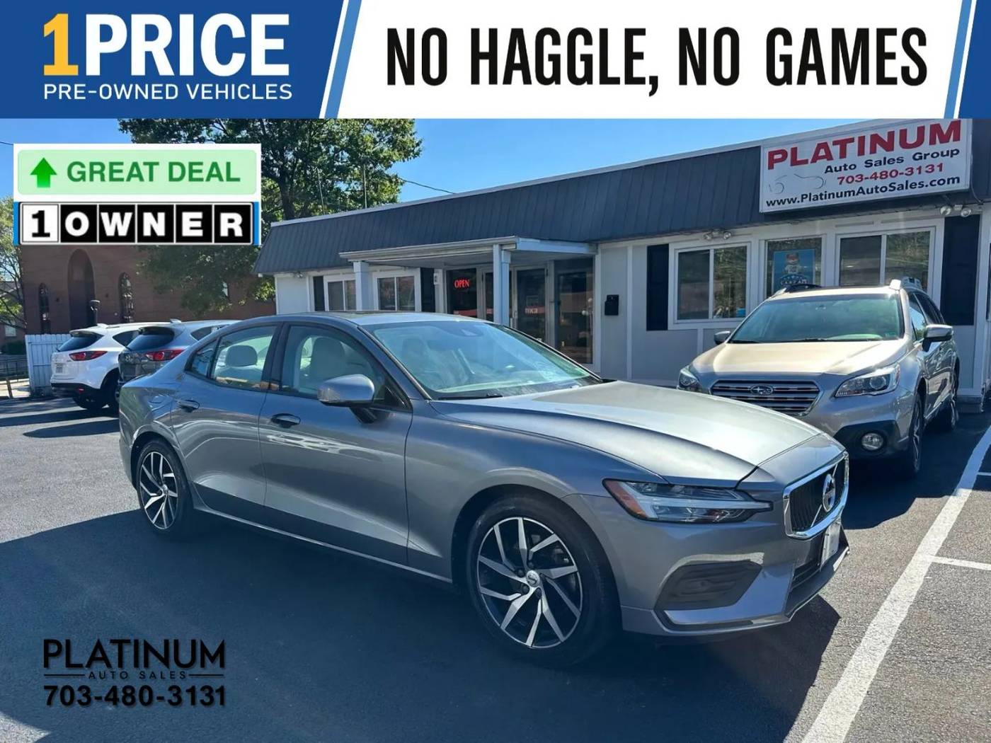 2020 Volvo S60 Momentum — Sedan — 29,811 mi — Arlington, VA