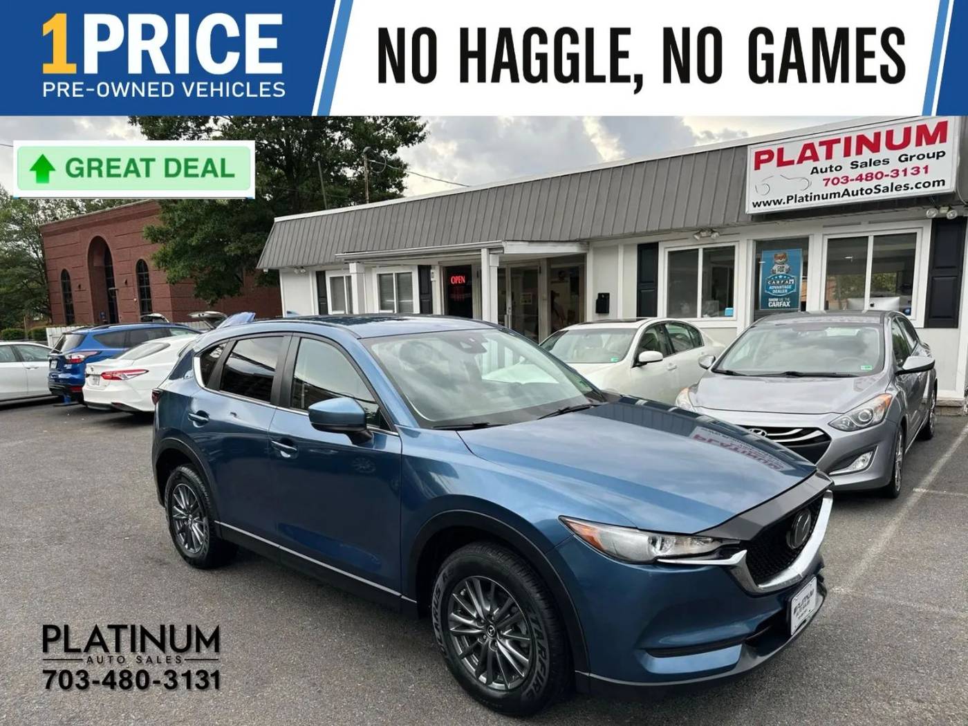 2020 Mazda CX-5 Touring — SUV — 70,731 mi — Arlington, VA