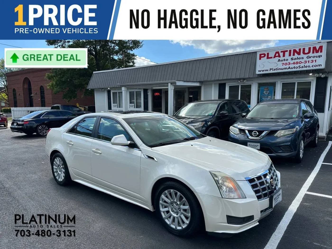 2013 Cadillac CTS Luxury — Sedan — 71,961 mi — Arlington, VA