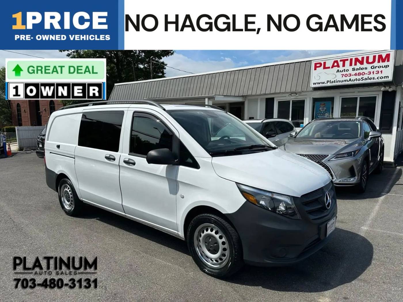 2022 Mercedes-Benz Metris Cargo Van Standard — Cargo Van — 53,850 mi — Arlington, VA