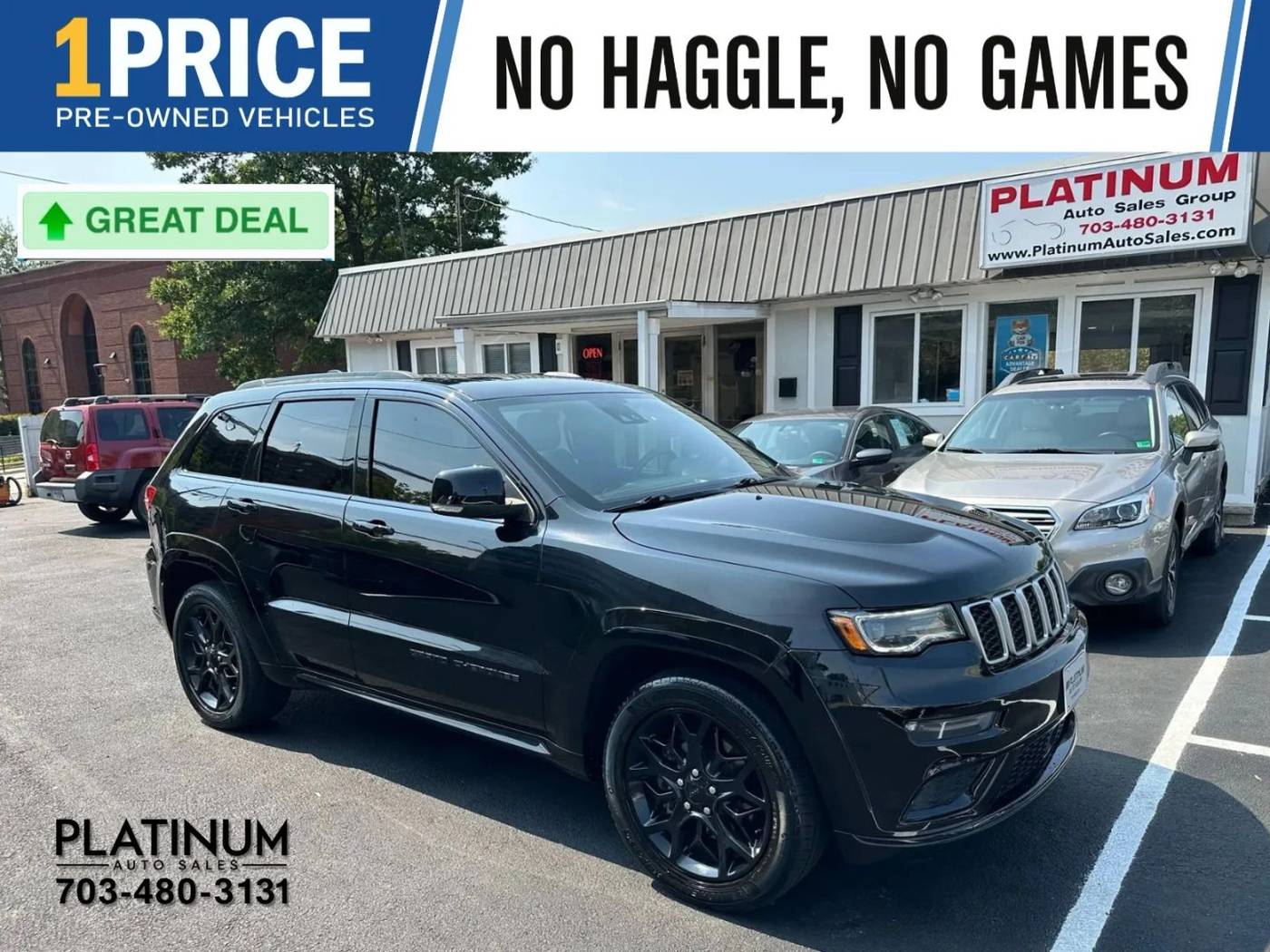 2021 Jeep Grand Cherokee WK Limited X — SUV — 87,219 mi — Arlington, VA