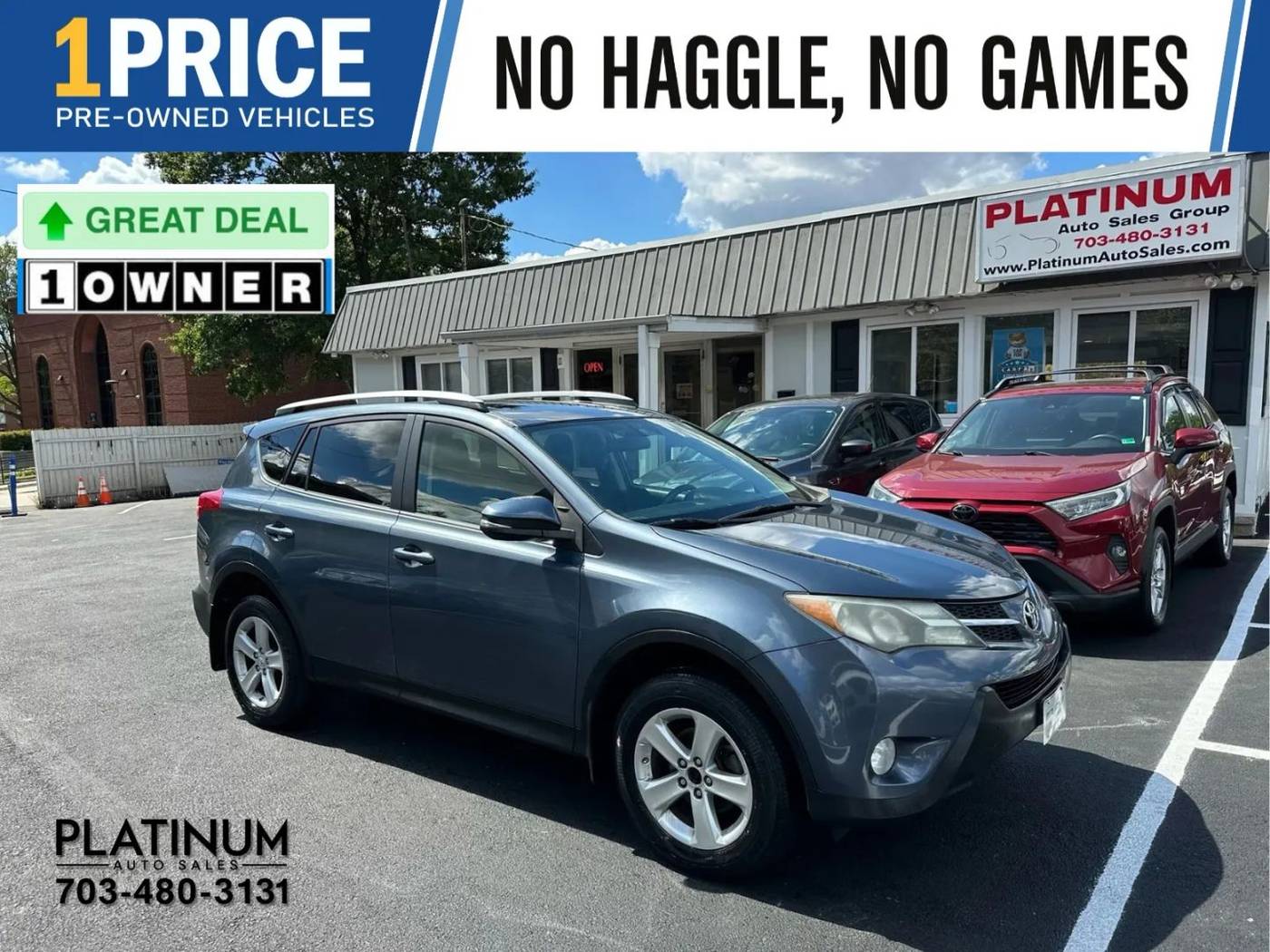 2013 Toyota RAV4 XLE — SUV — 126,684 mi — Arlington, VA