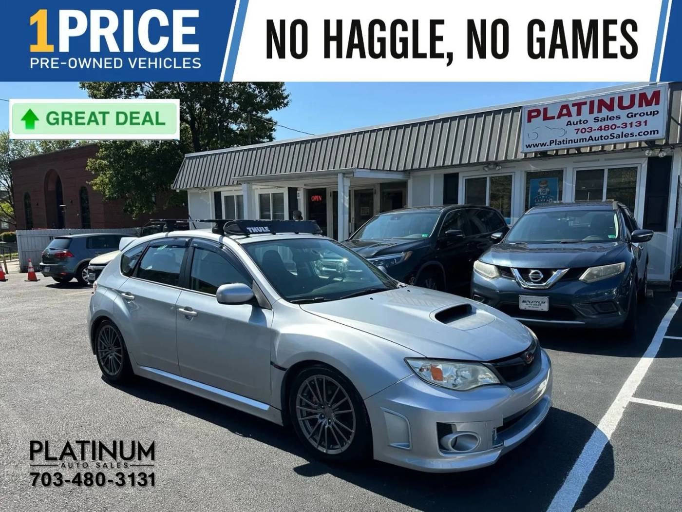 2013 Subaru Impreza WRX Premium — Wagon — 133,350 mi — Arlington, VA
