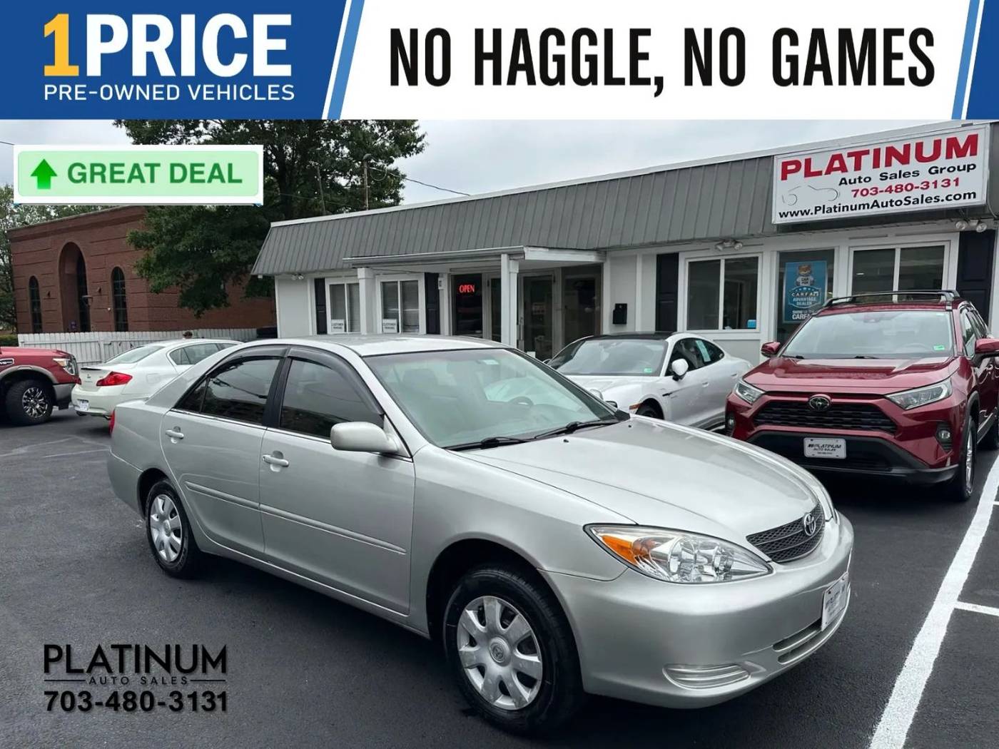 2002 Toyota Camry SE — Sedan — 163,471 mi — Arlington, VA