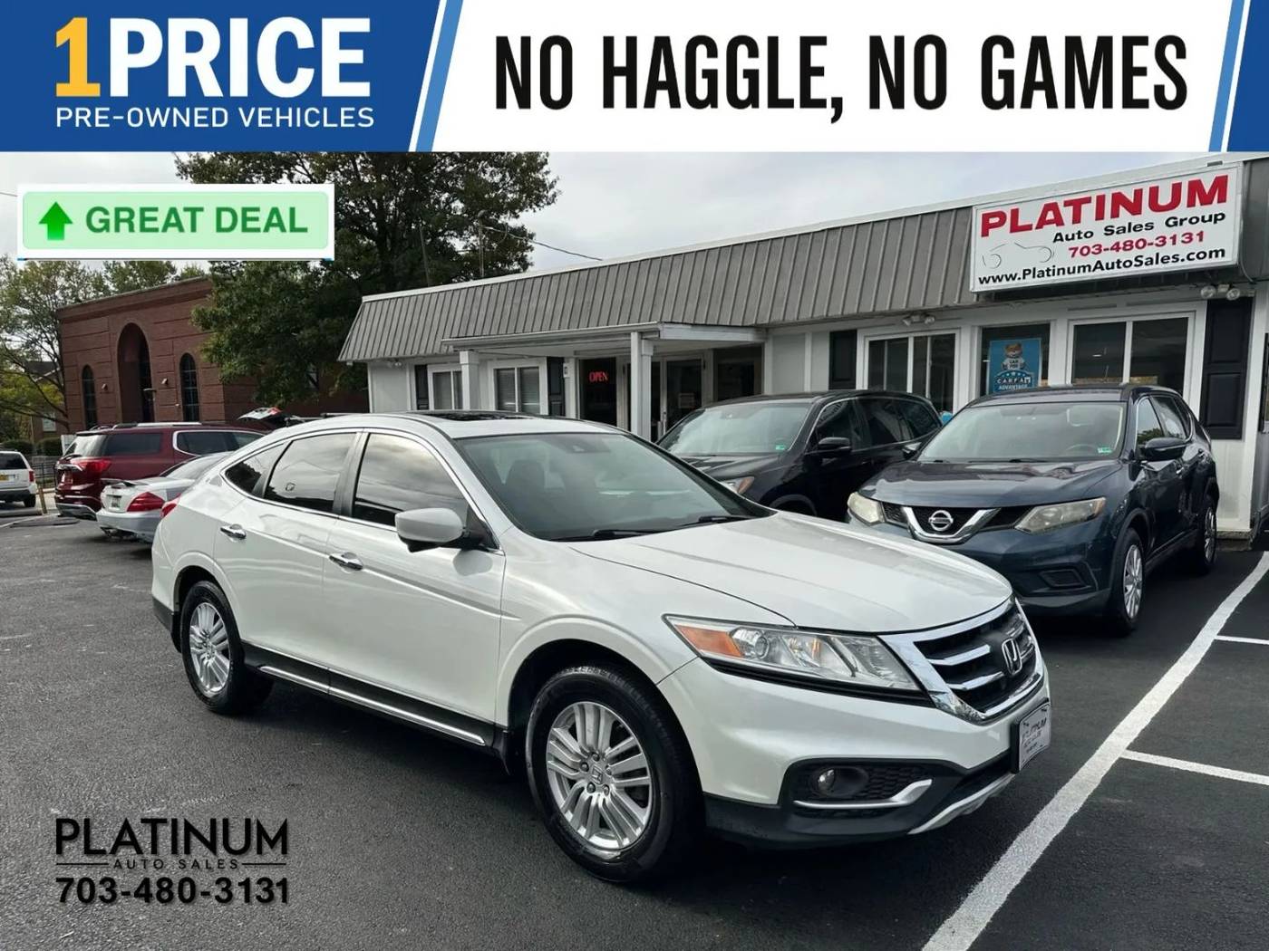 2013 Honda Crosstour EX-L — Sedan — 113,430 mi — Arlington, VA