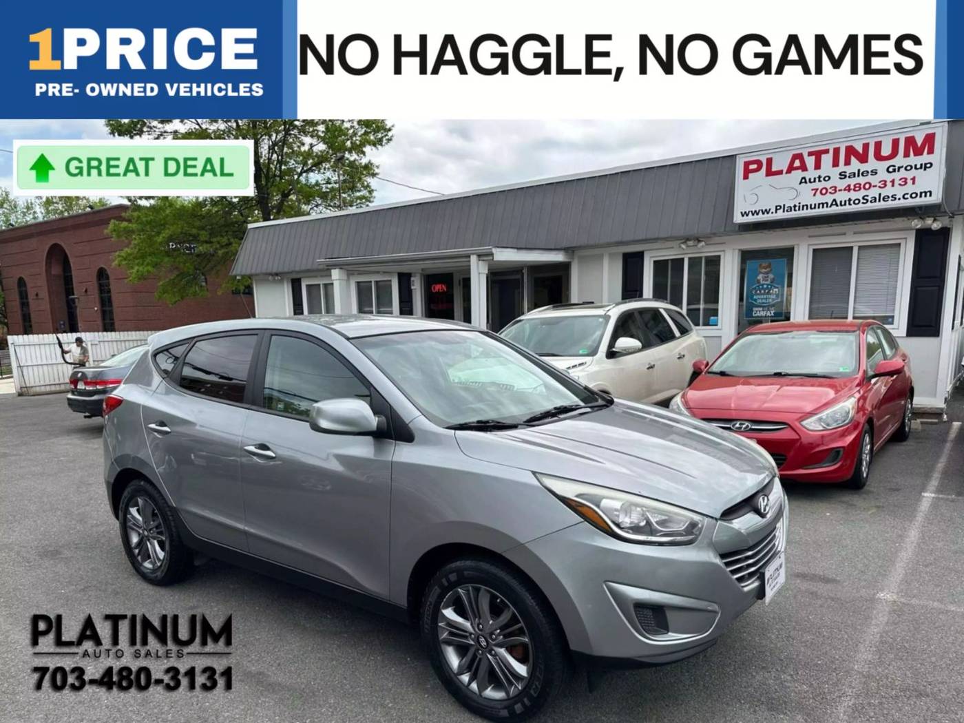 2015 Hyundai Tucson GLS — SUV — 140,945 mi — Arlington, VA
