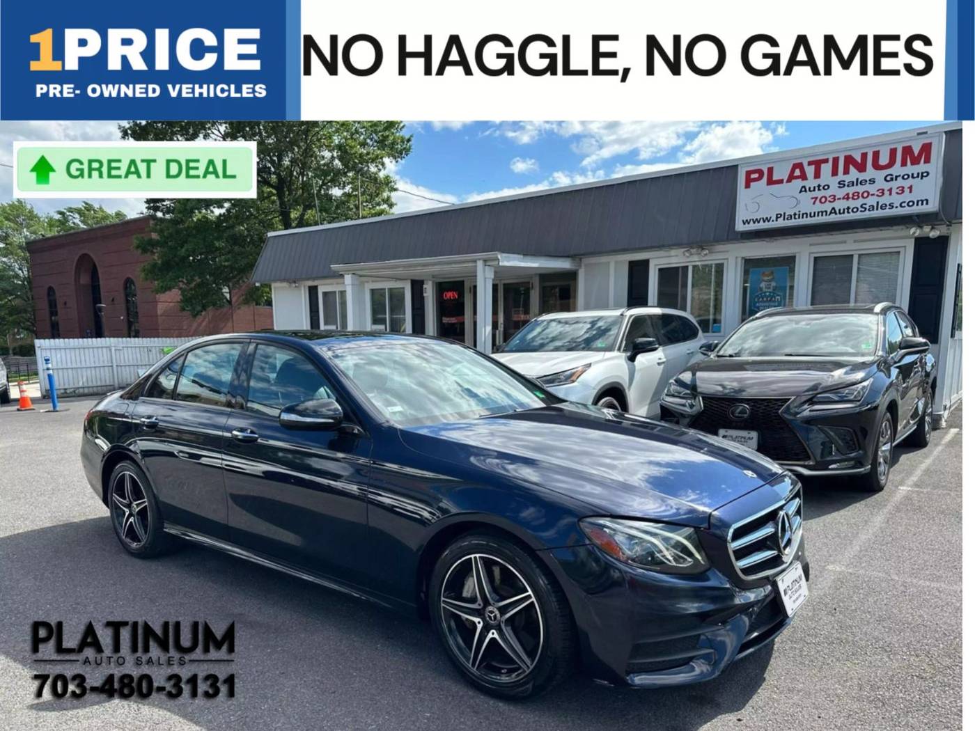 2018 Mercedes-Benz E-Class E 300 — Sedan — 62,475 mi — Arlington, VA
