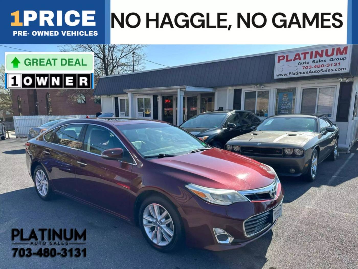 2013 Toyota Avalon Limited — Sedan — 71,651 mi — Arlington, VA