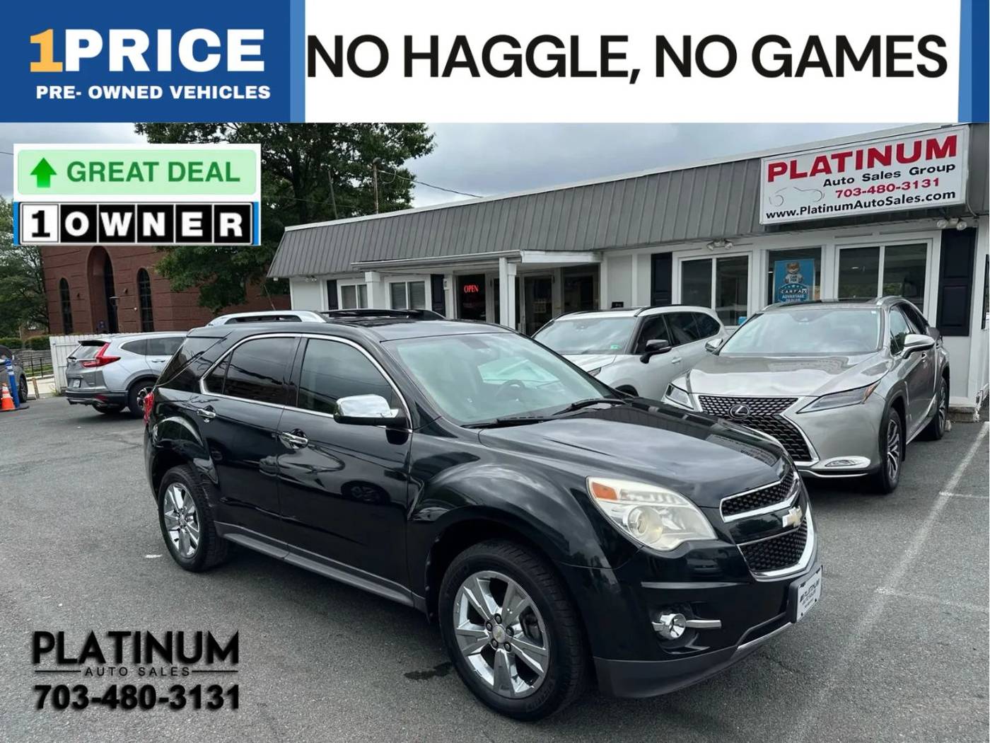 2010 Chevrolet Equinox LTZ — SUV — 113,854 mi — Arlington, VA