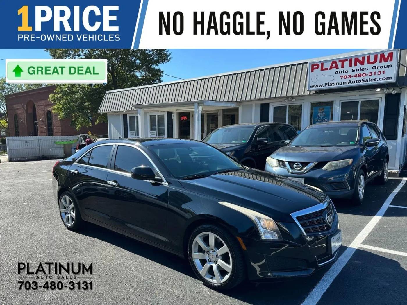 2014 Cadillac ATS Standard — Sedan — 54,287 mi — Arlington, VA