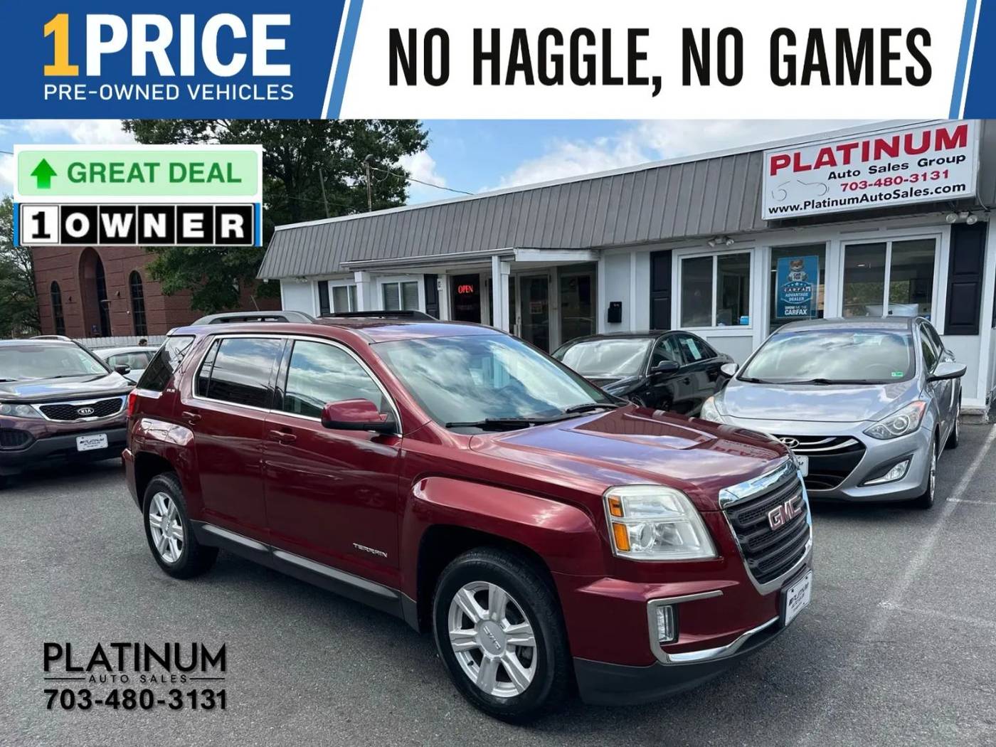 2016 GMC Terrain SLE-2 — SUV — 100,284 mi — Arlington, VA
