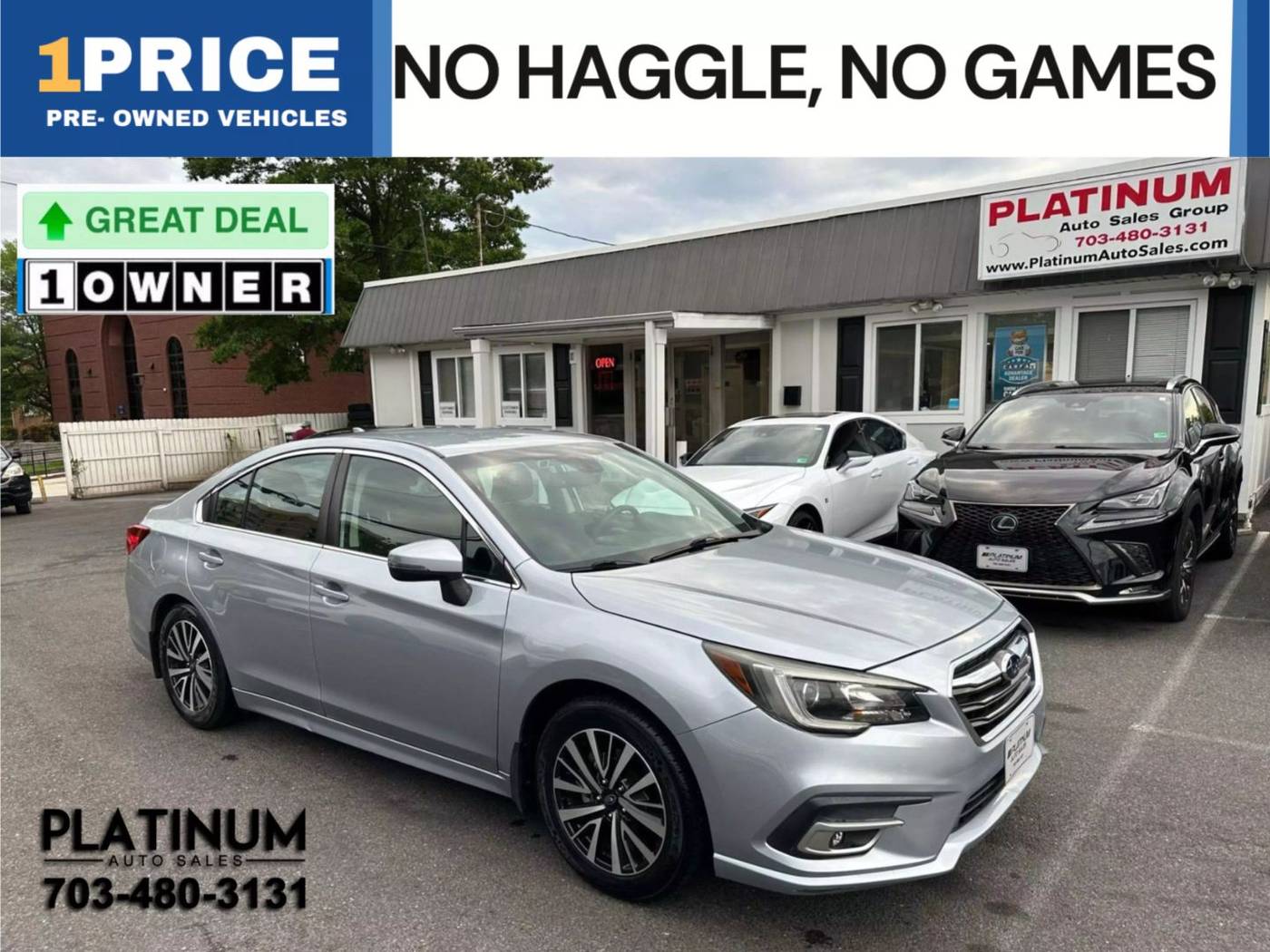 2018 Subaru Legacy 2.5i Premium — Sedan — 2,549 mi — Arlington, VA