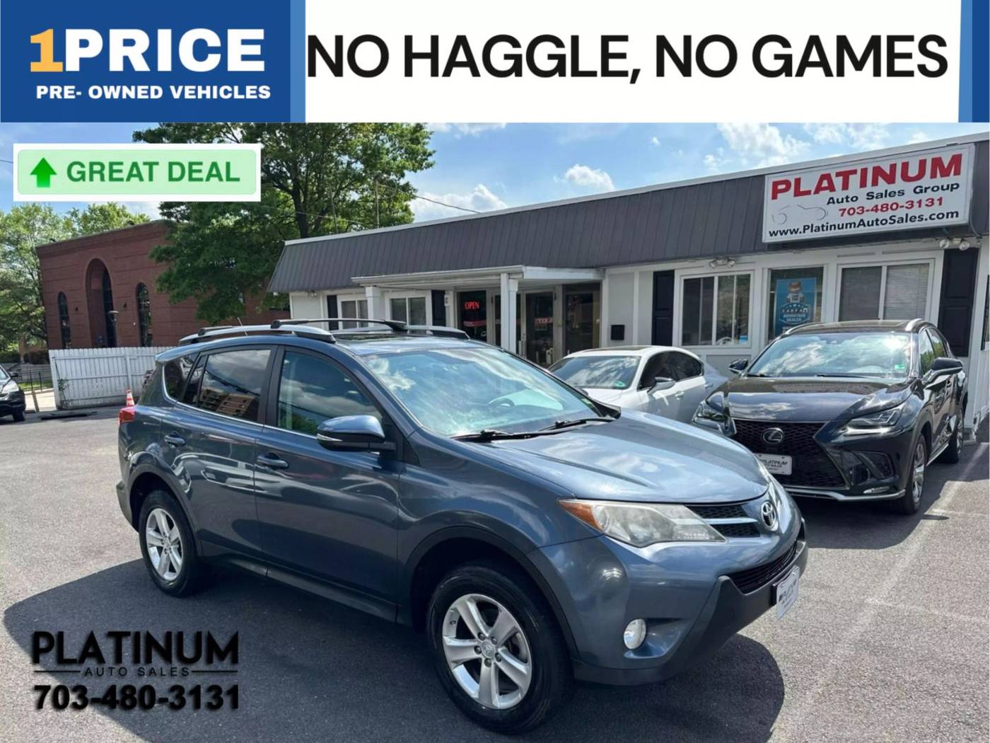 2014 Toyota RAV4 XLE — SUV — 198,513 mi — Arlington, VA