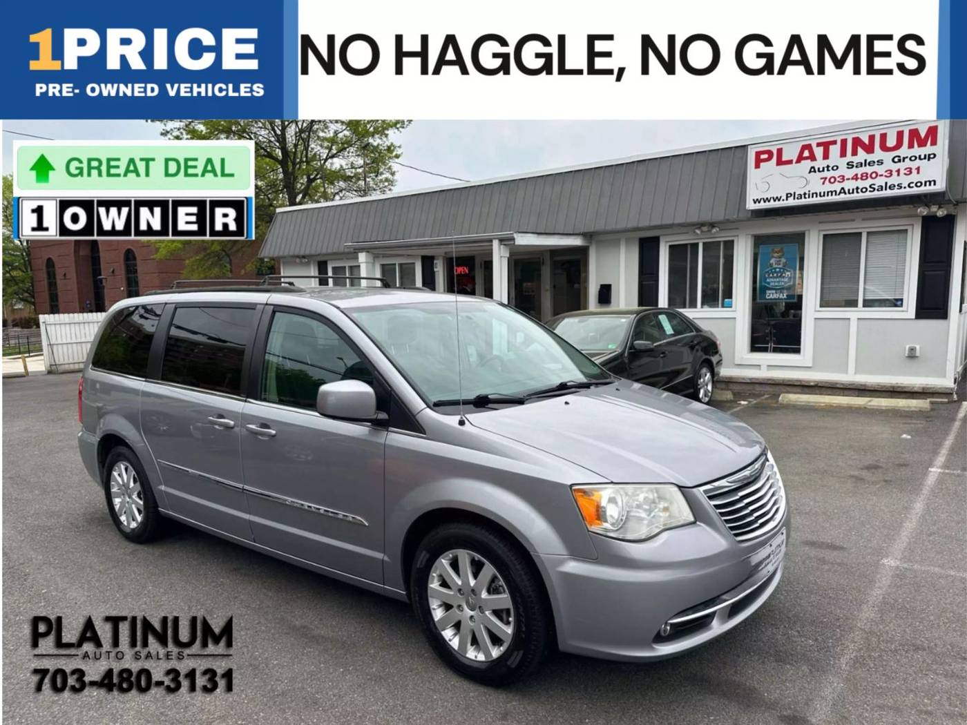 2014 Chrysler Town & Country Touring — Minivan — 109,260 mi — Arlington, VA