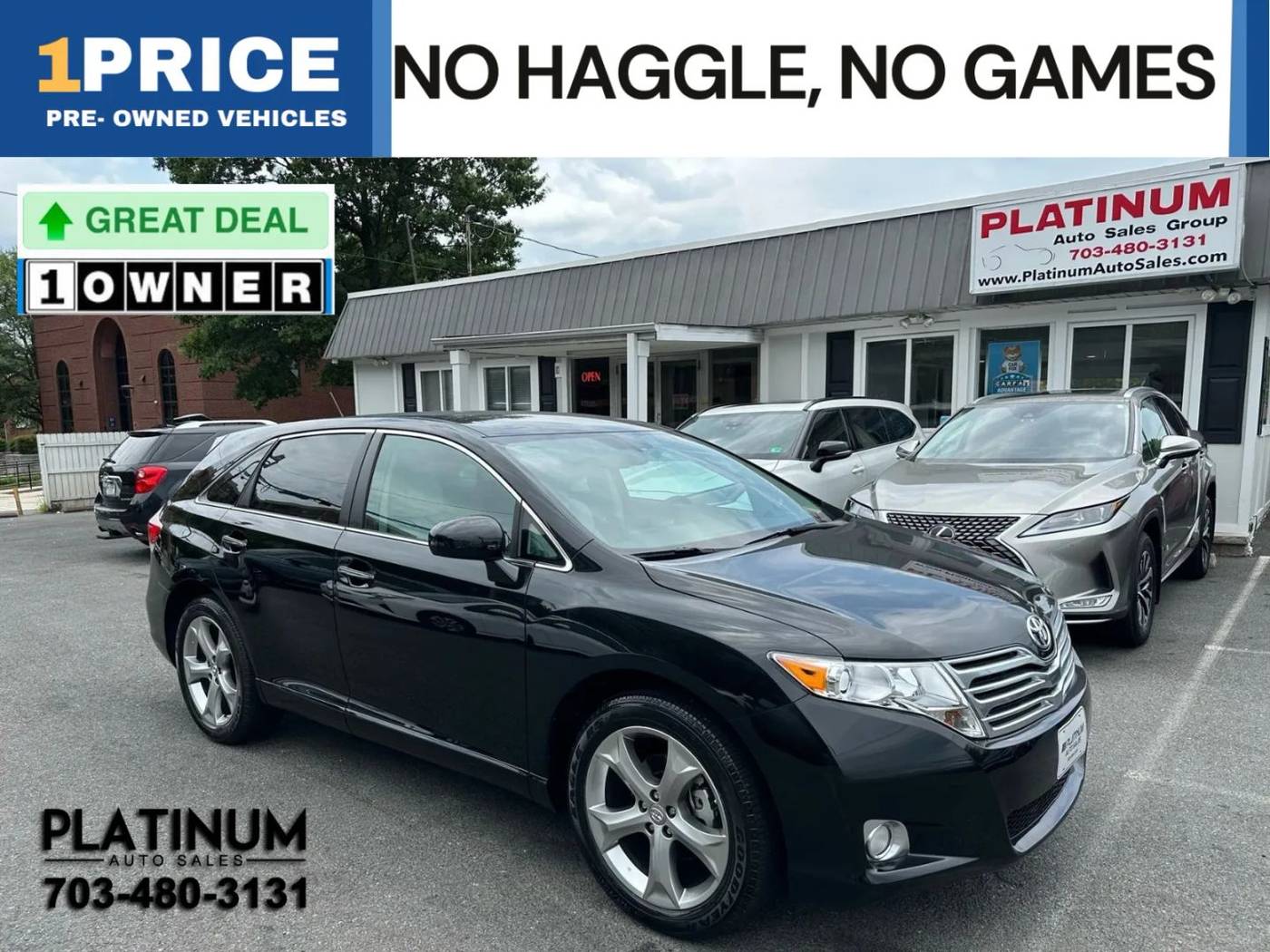 2009 Toyota Venza Base V6 — SUV — 375 mi — Arlington, VA