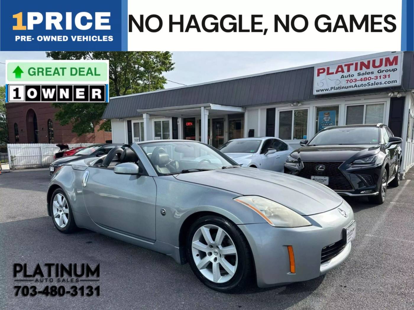 2004 Nissan 350Z Touring — Convertible — 150,687 mi — Arlington, VA