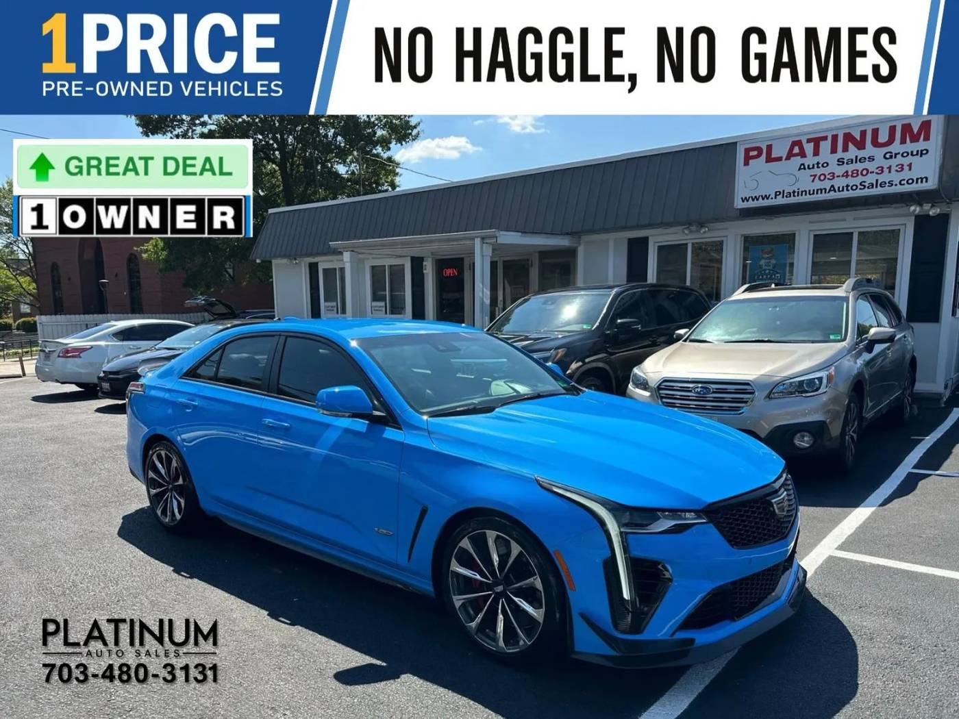 2022 Cadillac CT4-V Blackwing — Sedan — 27,500 mi — Arlington, VA