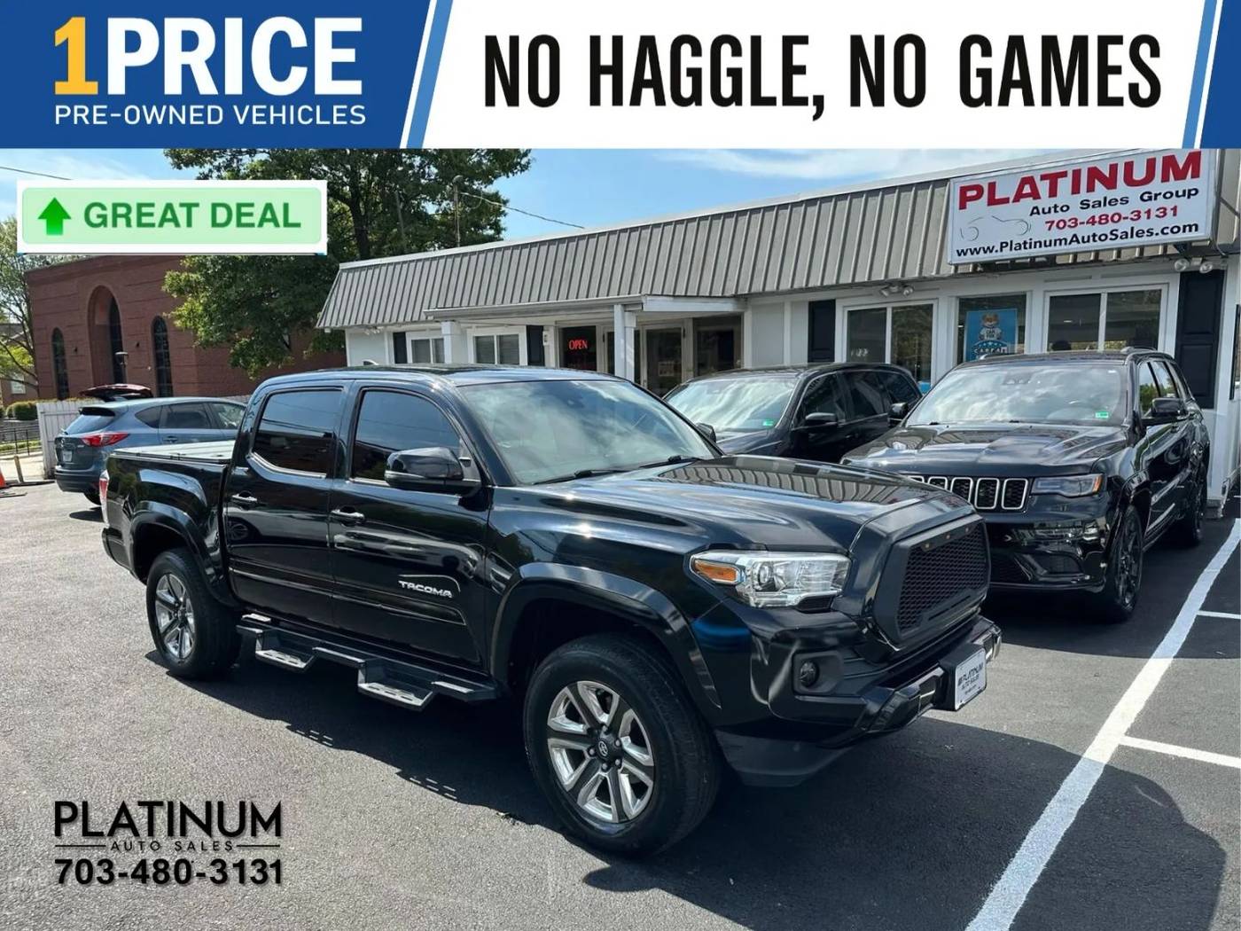 2019 Toyota Tacoma Limited — Pickup Truck — 66,629 mi — Arlington, VA