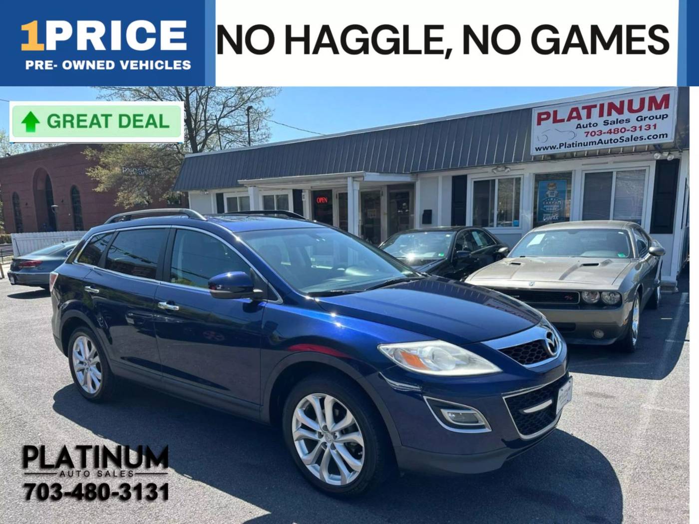 2011 Mazda CX-9 Grand Touring — SUV — 130,428 mi — Arlington, VA