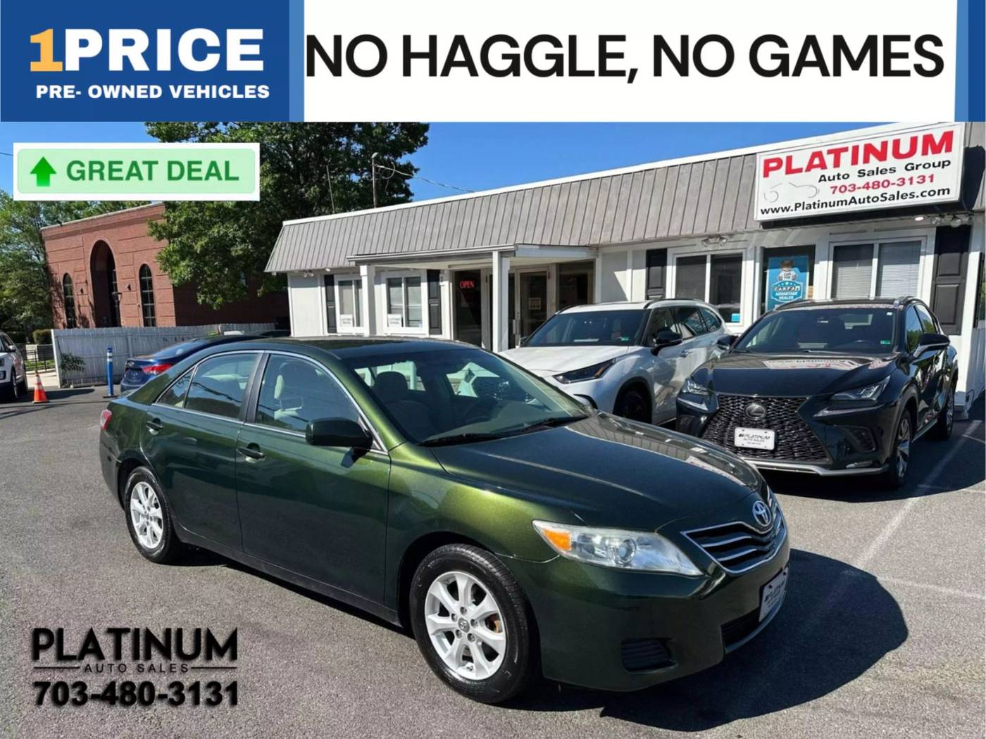 2011 Toyota Camry LE — Sedan — 196,945 mi — Arlington, VA