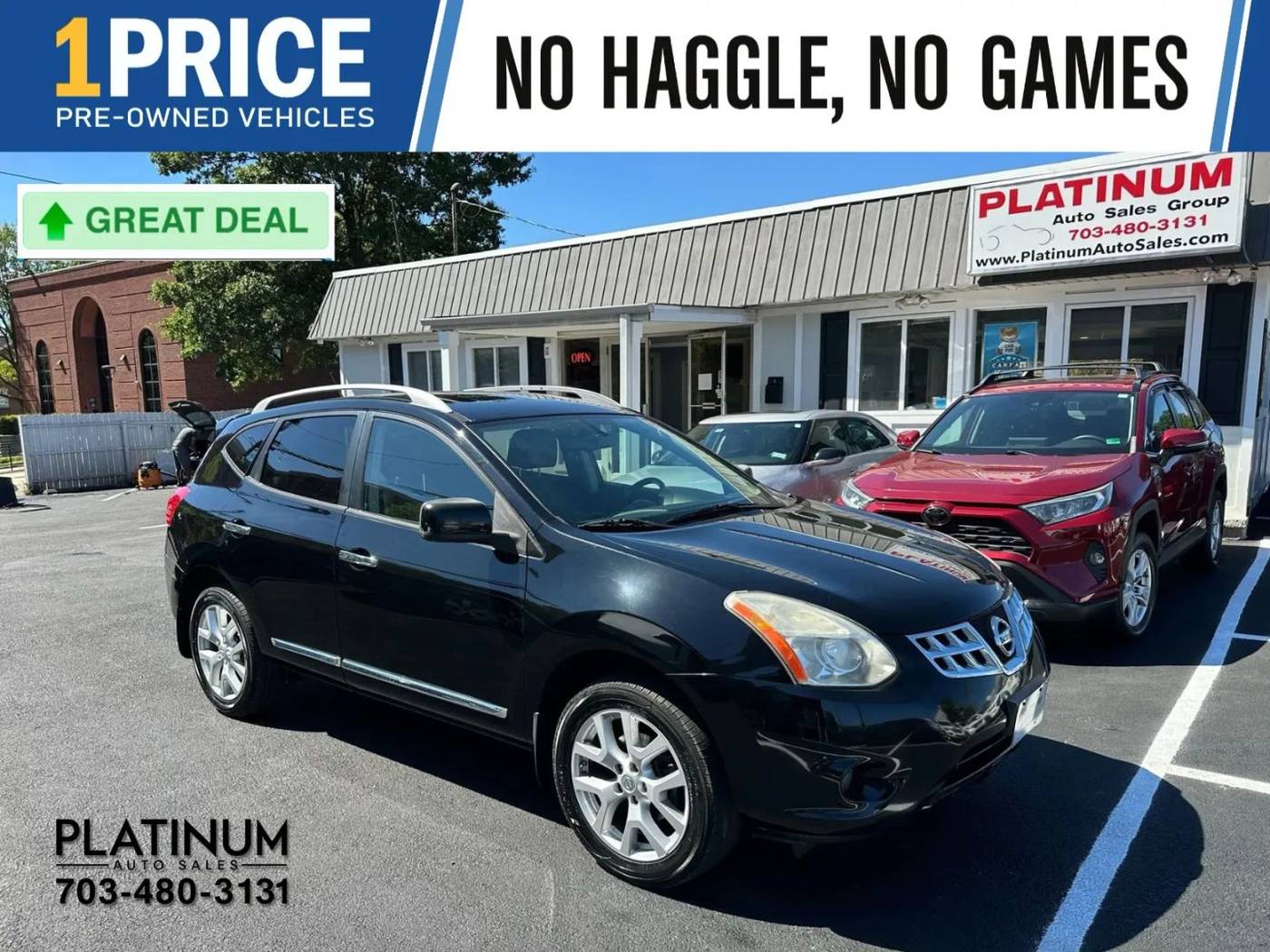 2011 Nissan Rogue SV — SUV — 149,309 mi — Arlington, VA