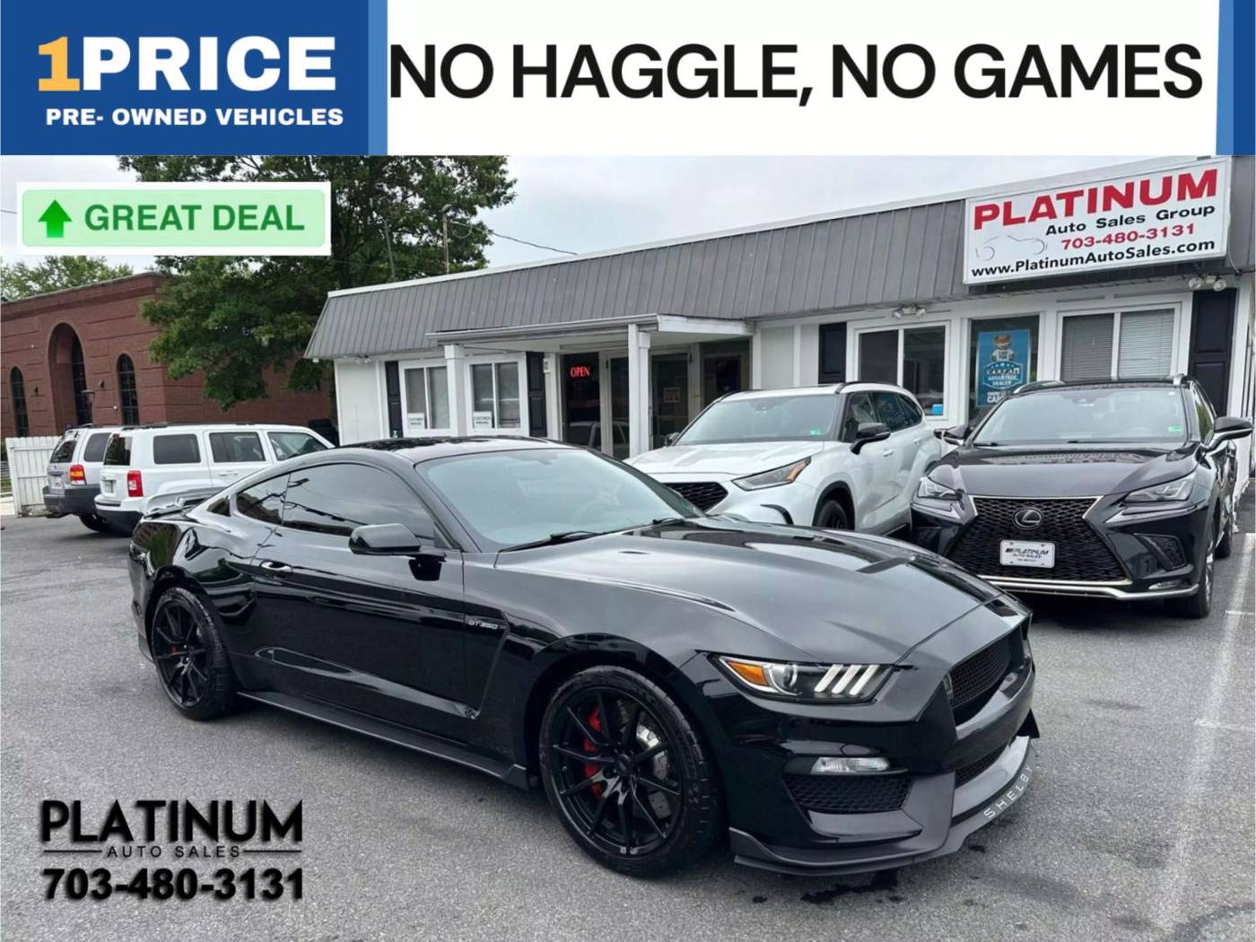 2016 Ford Mustang Shelby GT350 — Coupe — 17,255 mi — Arlington, VA