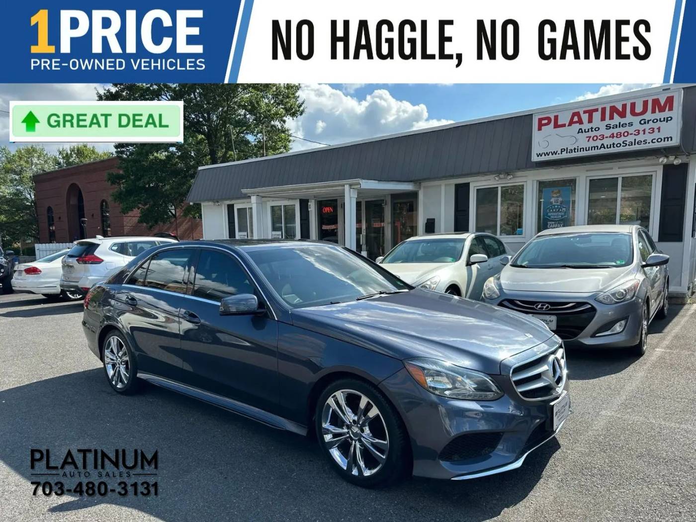 2016 Mercedes-Benz E-Class E 350 — Sedan — 125,891 mi — Arlington, VA