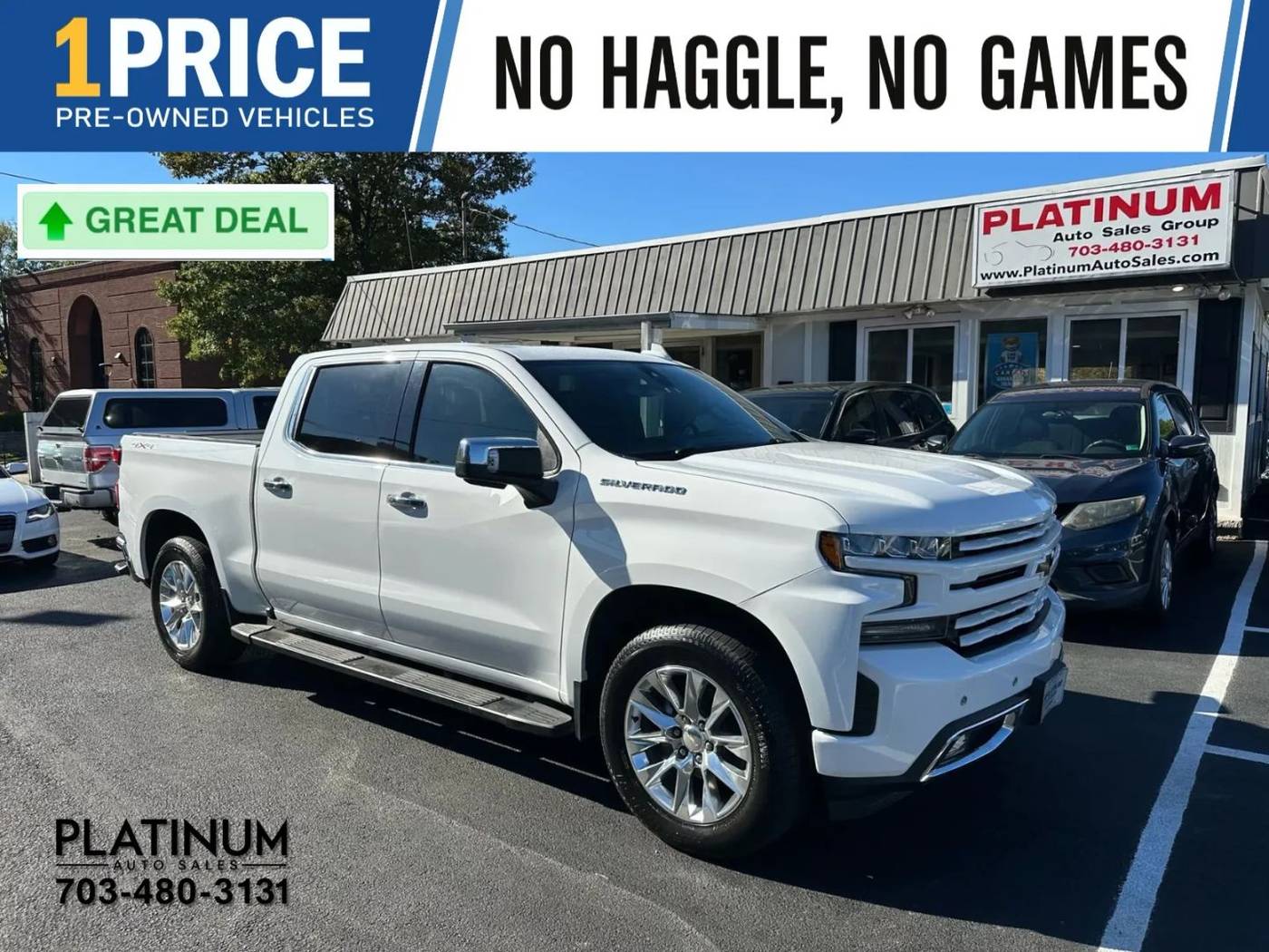 2020 Chevrolet Silverado 1500 LTZ — Pickup Truck — 150,457 mi — Arlington, VA