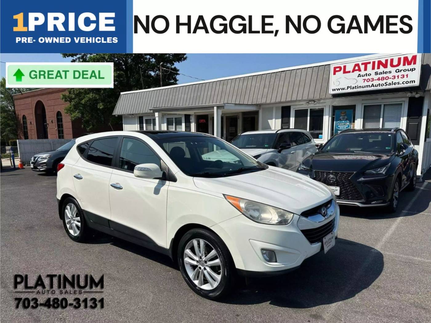 2012 Hyundai Tucson Limited — SUV — 129,013 mi — Arlington, VA