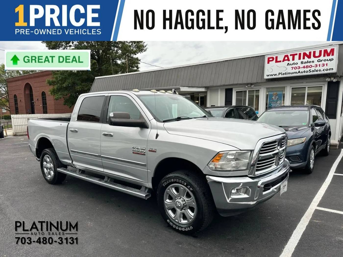 2015 Ram 2500 Big Horn — Pickup Truck — 175,685 mi — Arlington, VA